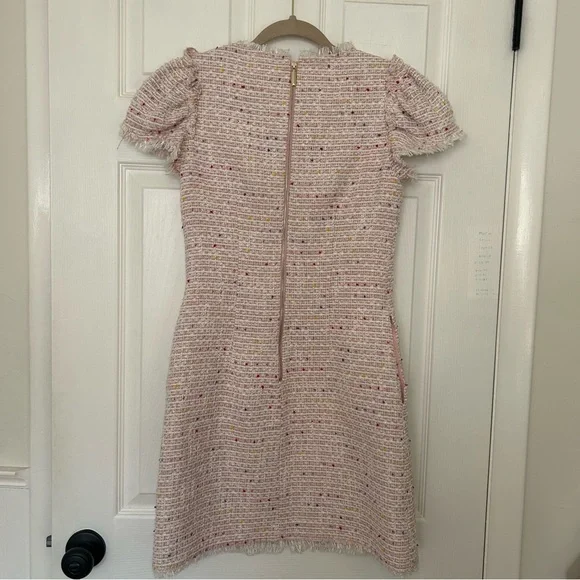 Kate Spade Flutter Sleeve Tweed Dress - Picture 10 of 14